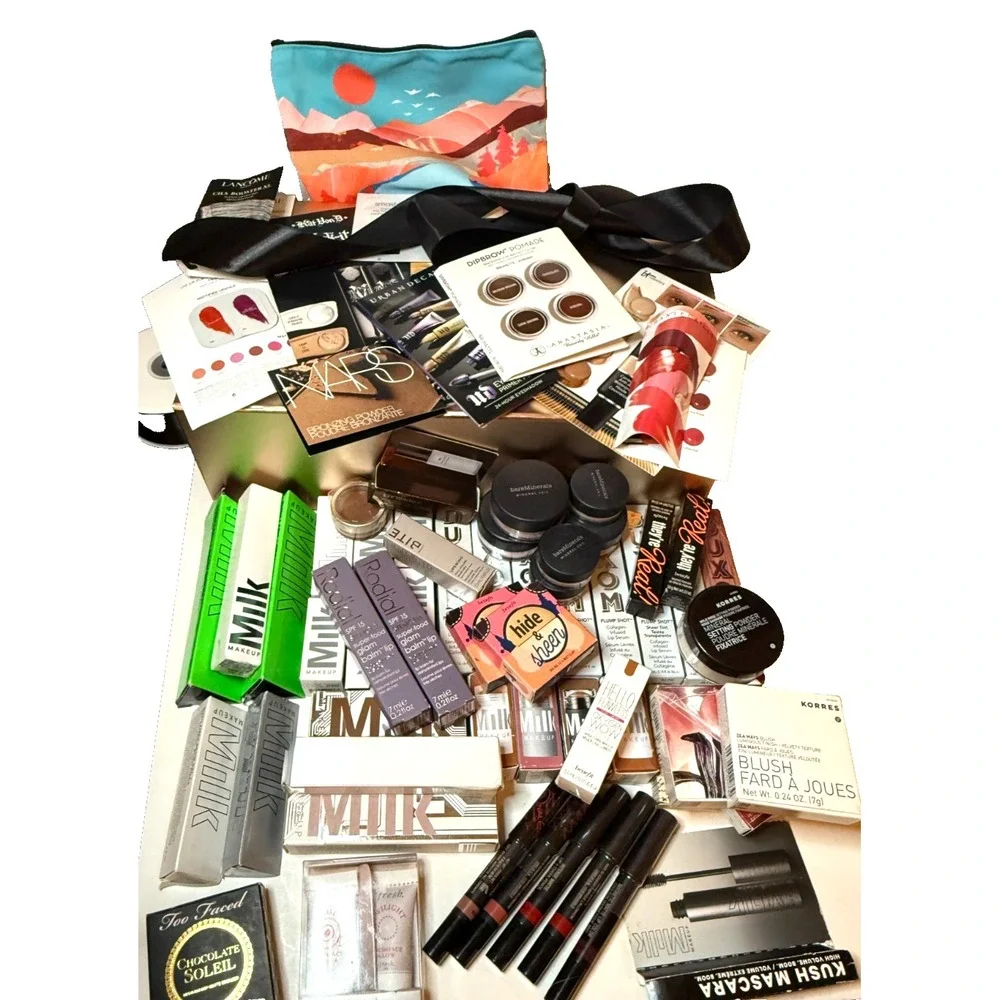 High End Cosmetics Mixed Lot Prestige Beauty Curated Gift Box Bundle MILK Makeup